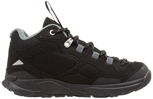 Hi-Tec NYX MID WP Winter Sneakers, HT WT008, Breathable, Waterproof, Non-Slip, Warm, Black, Size 23.5 Cm, 2E