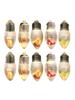 LED Christmas Light String Holiday Decoration Light Vintage Snowman Atmosphere Light Room Garden Pendant Light Wishing Bottle