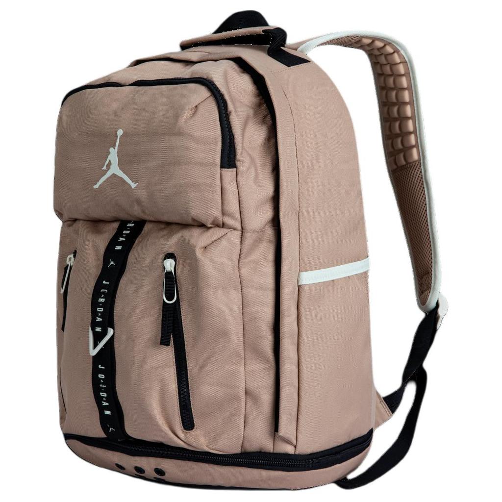 New Jordan Polyester Backpack Medium Size Unisex Khaki JD2433002AD-002