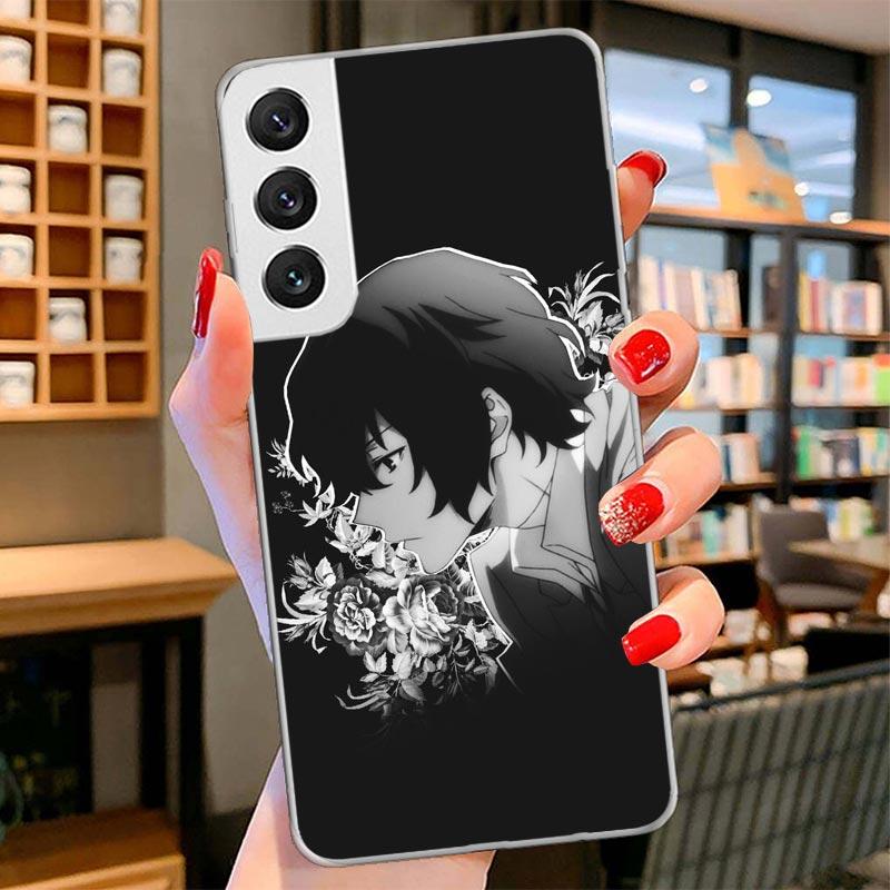 Bungo Stray Dogs Dazai Cover Phone Case For Samsung Galaxy S26 S25 Edge S24 Ultra S23 S22 Plus S21 S20 FE Soft Fundas Shell Gala