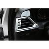 For BMW 3 4 Series GT 2013-2019 ABS Silver Console L&R Air Outlet Vent Trim 2PCS