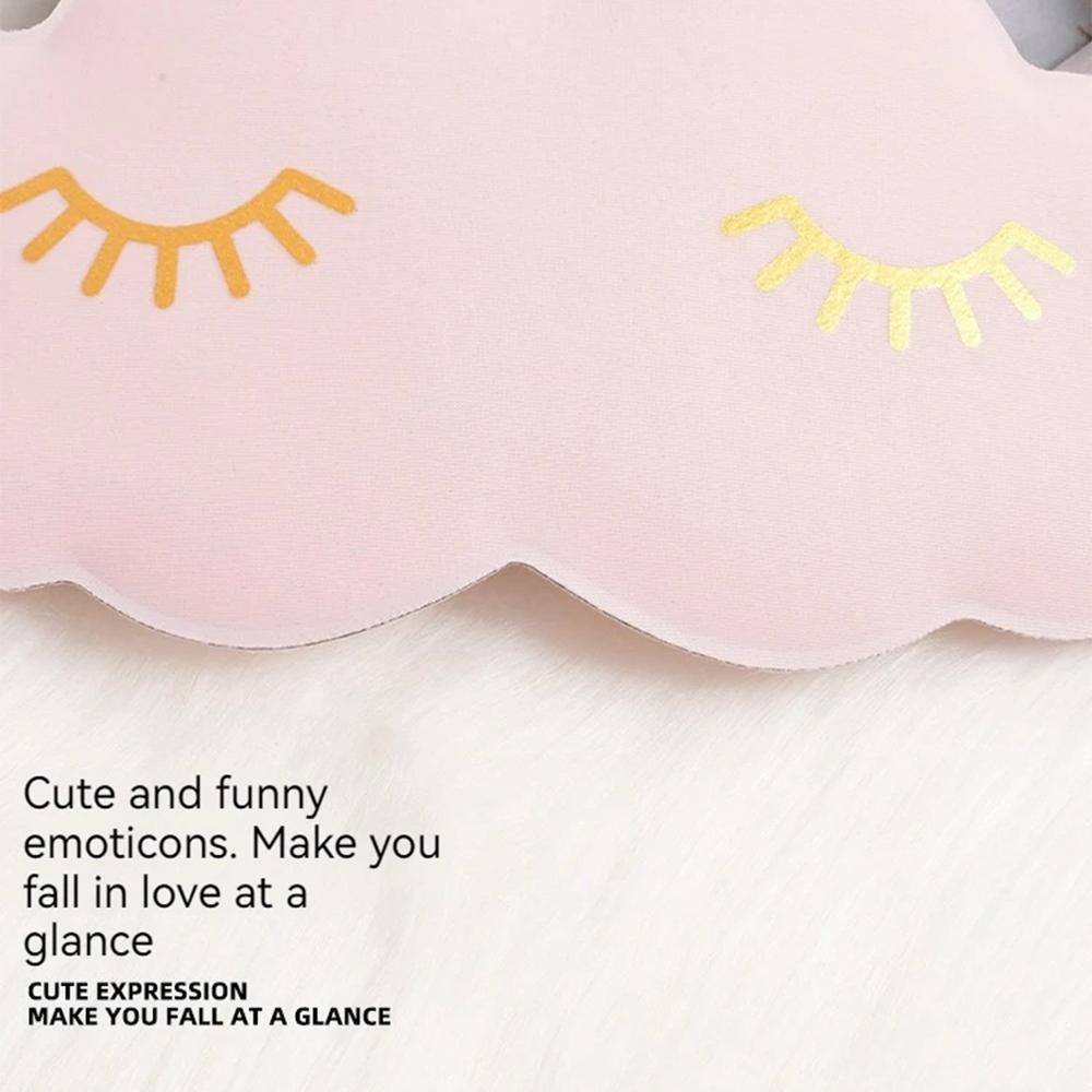 Blind Folds For Sleep Cloud Shape Foam Blind Folds For Sleep Multifunctional Ergonomic Sleep Cover With Adjustable Button For