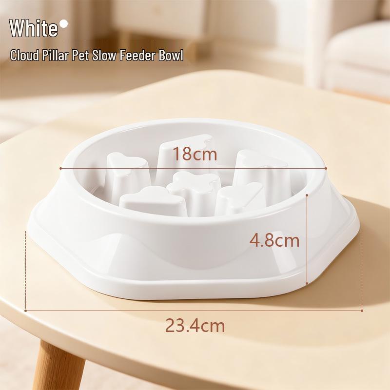 Pet Slow Feeder Anti-Choke Dog Bowl