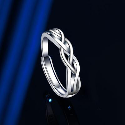 Ring Herren Mode Leichter Luxus Nischendesign Cooler Wind Schlicht Frau Sommer High Fashion Persönlichkeit Zeigefinger