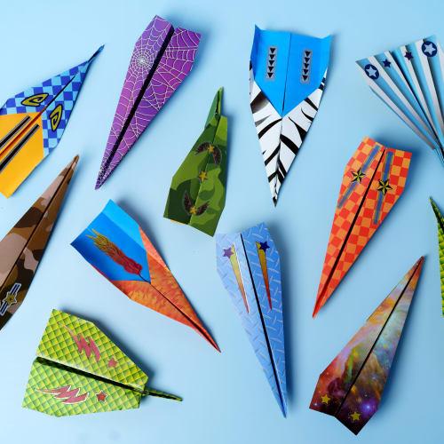 Creativity Kids Activity Kit Paper Airplane Squadron (20 Pieces)