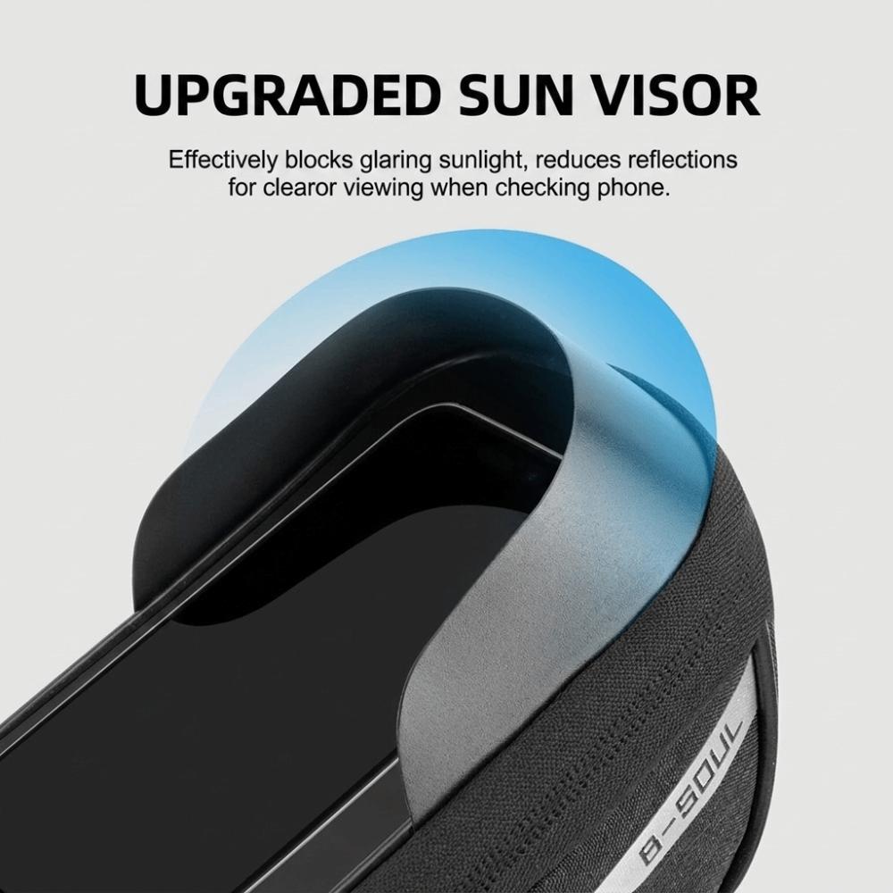 Sun Visor Handlebar Phone Holder Bag Waterproof Cycling Bag  Mountain Biking
