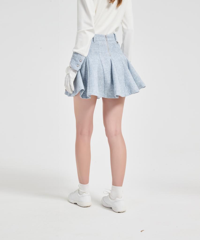 I Parka Seraphic Tweed Flare Skirt