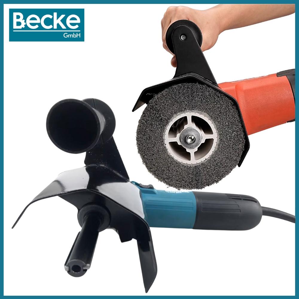 Satin finisher for m14 grinder for satin finishing and matting, steel attachment