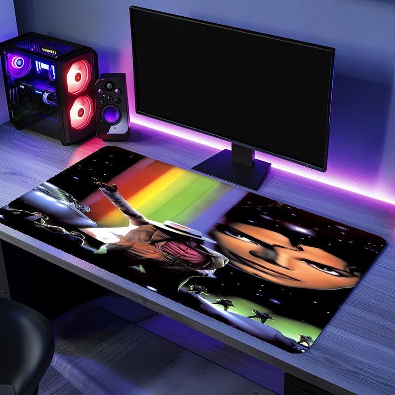 Michael Jackson Mouse Pad - Non-Slip Rubber Base, Smooth Surface for Work,Gaming,Office,And Home Use, Desk Mouse Pad