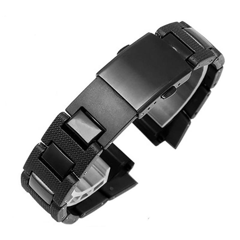 Plastic Steel Watchband for Casio G-shock DW-6900 DW5600 GW-M5610 GA2100 GA2110 DW-5600 Strap Band High Quality Bracelet 16mm