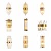 Modern Crystal Wall Lamp - Luxury Stainless Steel Sconce for Bedroom, Hotel, Corridor, or Stairway
