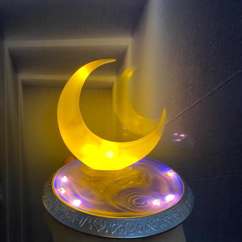 Sailor Moon Anime Actionfigur Modell Leuchtende Nachtlampe Raum Schreibtischdekoration Schlafzimmer Nachttischlampe Spielzeug Kinder Geburtstagsgeschenk