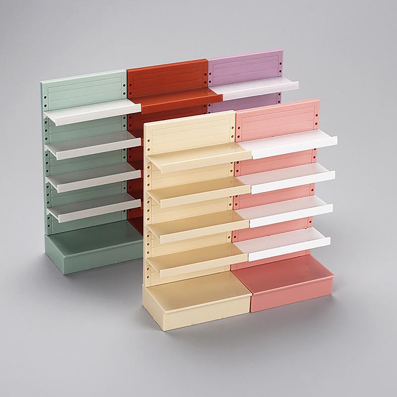1/12 Dollhouse Supermarket Display Shelf Dollhouse Simulated Snack Cabinet Dolls House Miniature Furniture Accessories