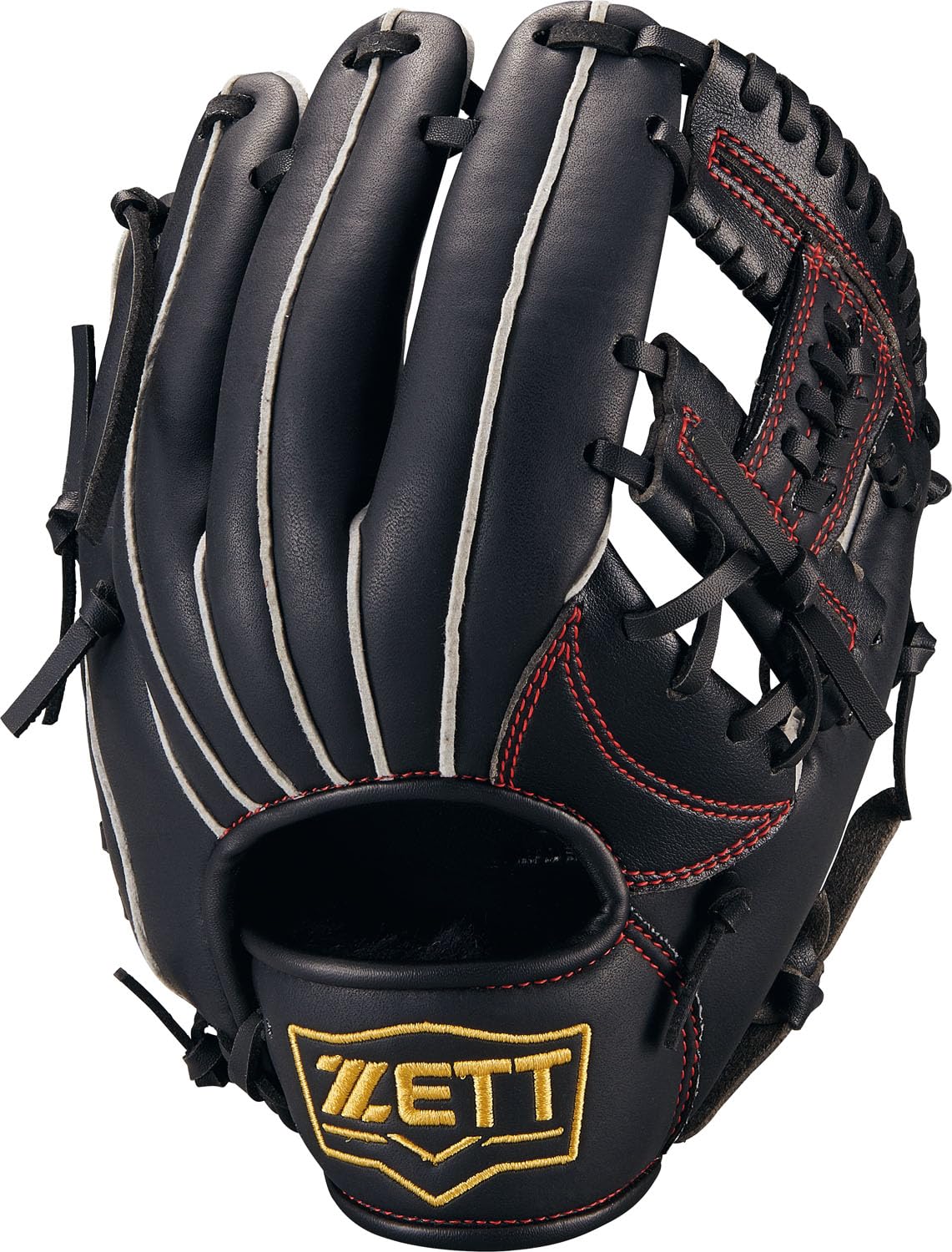 

ZETT Acrochatch V Youth Baseball Black BJG772610V Glove, All-Around, Left-Handed Throw, (1900), Size SS, чорний