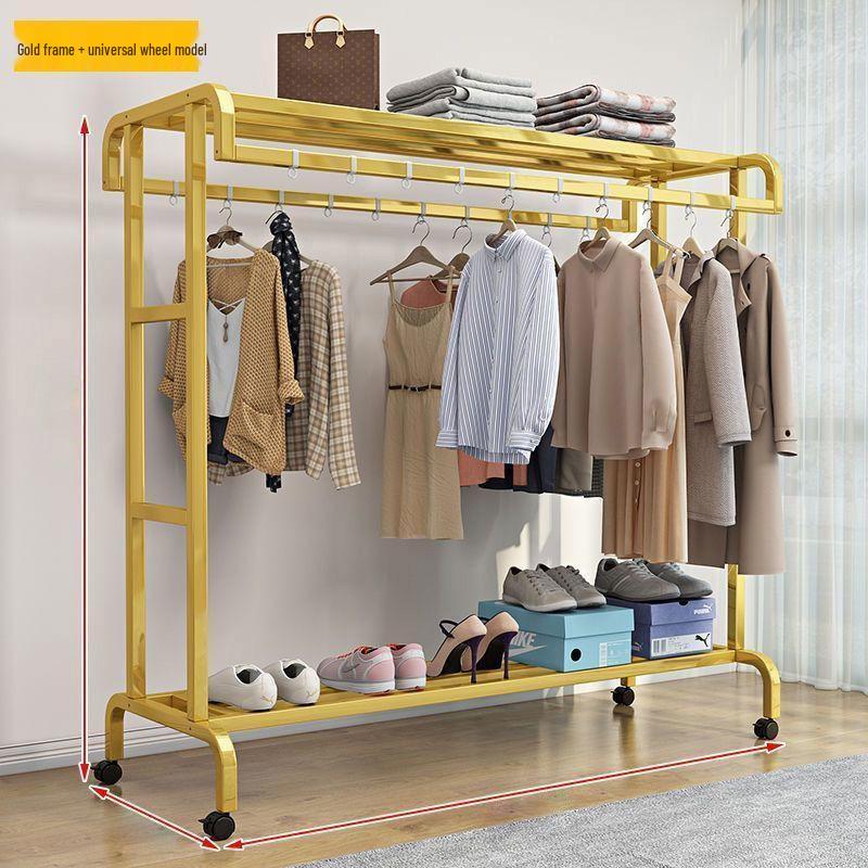 Vertical Clothes Drying & Coat Rack for Balcony or Bedroom