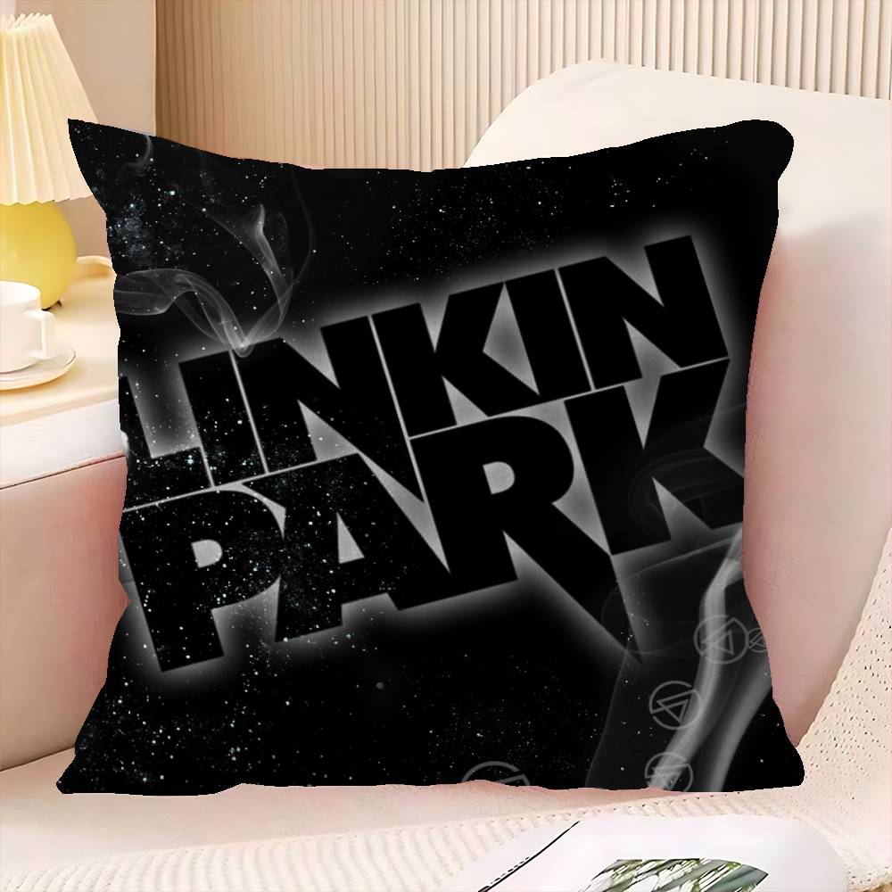 Rock Band L-Linkin Cool P-Park 45*45Cm Κάλυμμα Μαξιλαριού Κάλυμμα Μαξιλαριού Διακοσμητικό Μαξιλαροθήκη Οικιακή Μαξιλαροθήκη Για Μαξιλάρι Καναπέ
