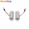 1 Pair LED Car License Number Plate Light For Mitsubishi Lancer 2003-2017 EVO VIII 2004-2008 EVO X 2008-2018