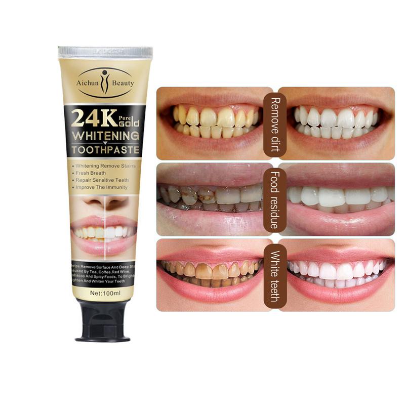 100g Whitening Toothpaste Deep Cleansing Gingival Mouth Repair Sensitive Teeth Hygiene Product Tooth Paste Oral Health Care