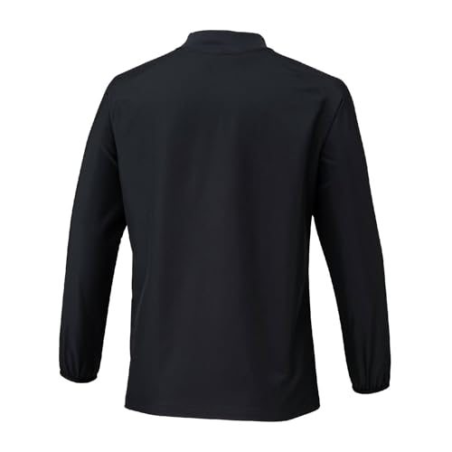 Volleyball wear N-XT long-sleeve training top V2MEC501 Unisex Black x Capri Breeze XL
