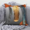 Can Be  for Living Room Nordic Pillowcase Decorative  Luxury Golden Feather Geometric Sofa Cushion Cover