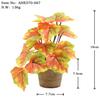 Exquisite Plastic Bonsai Set For Home And Photography Props Eucalyptus Banana Leaf Turtle Back Daisy Hibiscus