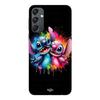 Phone Case - MANIACASE - Samsung Galaxy A34 - Silicone - Soft - Stitch Angel Colorful