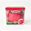 Jumbo Peach Strawberry Cheese Squishy Toy Large Slow Rising Stress Ball Soft Sensory Fruit Squeeze for Home Office Desk Decor