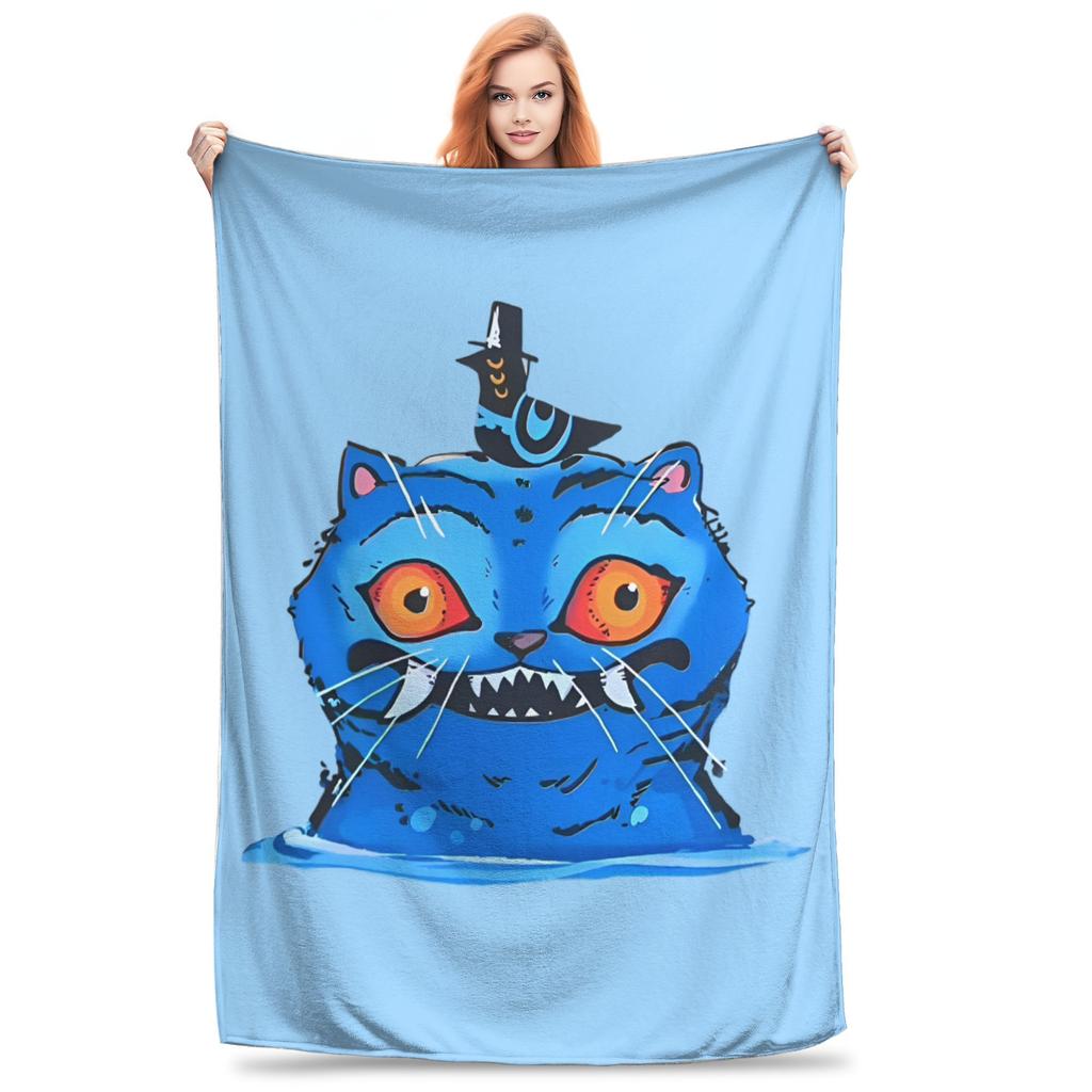 Saja Boys Huntrix Blanket Kpop Demon Hunters Flannel Awesome Warm Throw Blanket for Bedding Lounge  Winter