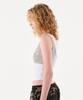 Podeowedeo Symbol Ribbed Sleeveless (White)