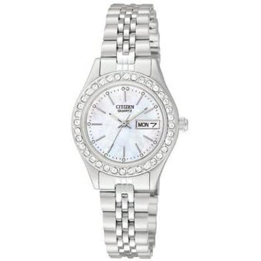 

Citizen Citizen Women s EQ0530 51D Analog Display Japanese Quartz Silver Watch Female Ladies Watch [Parallel Imported Product]