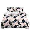 Quilt Cover Geometric Lines Simple Wind Digital Printing Three-Piece Bedding