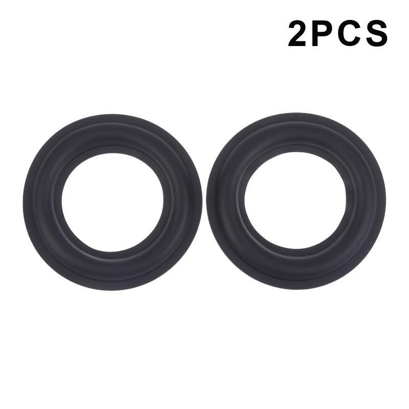 2pcs For Speaker Foam Folded Edge Ring /Foam Spider Loudspeaker Woofer Repair Side Surround Circle Replacement Parts