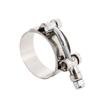 2PCS Stainless Steel Exhaust Clamp Clamp Range 43-49mm Coupler Steel Hose Clamps  1.5" Hose ID