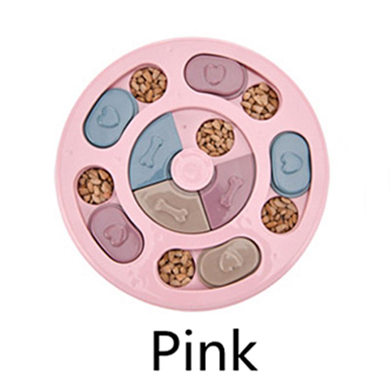 Hondenspeelgoed Puzzel Langzame Voederbak Interactief Verhoog Puppy IQ Voedseldispenser Langzaam Eten Antislip Kom Huisdier Kat Honden Trainingsspel