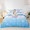 Homewish Kawaii Axolotl Duvet Cover Set For Girls 2Pcs/3Pcs Ocean Animal Bedding Cute Salamander Sealife Quilt Cover Set