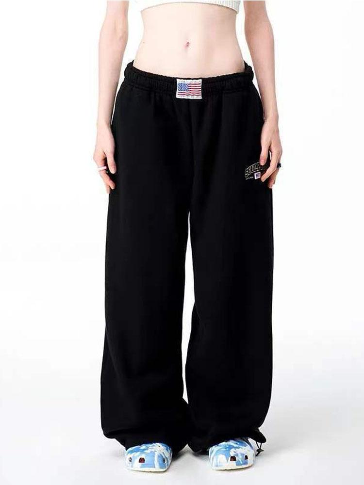 Ležérní Korejská móda Tepláky Ženy Hip Hop Streetwear Joggers Volné Vintage Kalhoty Harajuku Hippie Kalhoty Žena