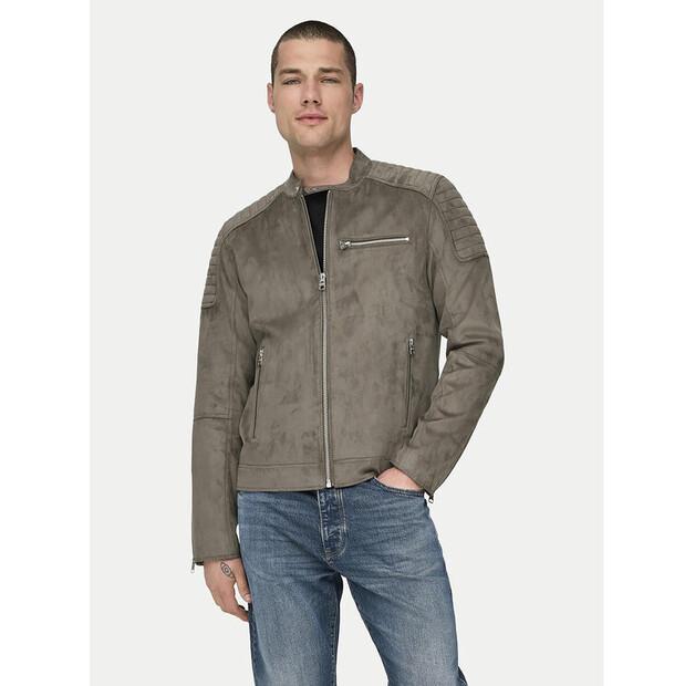 Куртка из имитации кожи Only & Sons Gus EU M