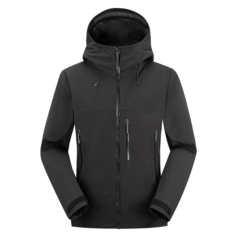 Unisex Windproof Waterproof Softshell Jacket for Hiking and Camping