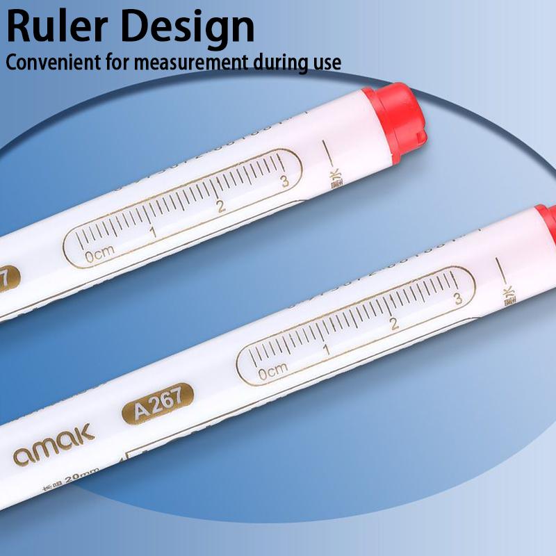1Pc Long Needle Marker Pen Waterproof Deep Hole Metal Bathroom Woodworking Tile Screw 20Mm Dash Pen Marker Pen