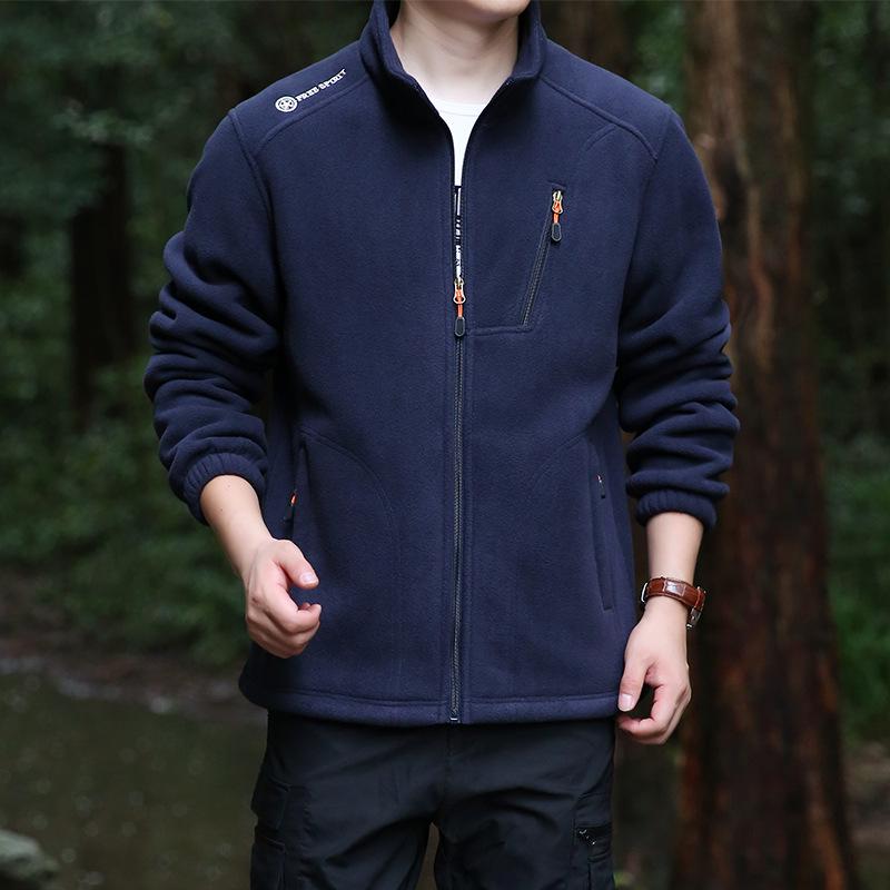 2025 Men's Sherpa Fleece Mountaineering Jacket - Autumn/Winter Outerwear
