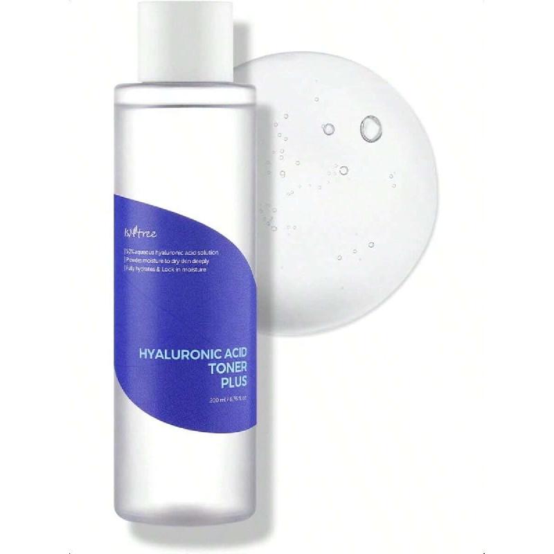 

Isntree Hyaluronic Acid Toner Plus 200ml | Korean Skincare | Deep Moisture For Dry Skin | Fully Hydrates & Locks In Moisture | Ampoule-Like Texture