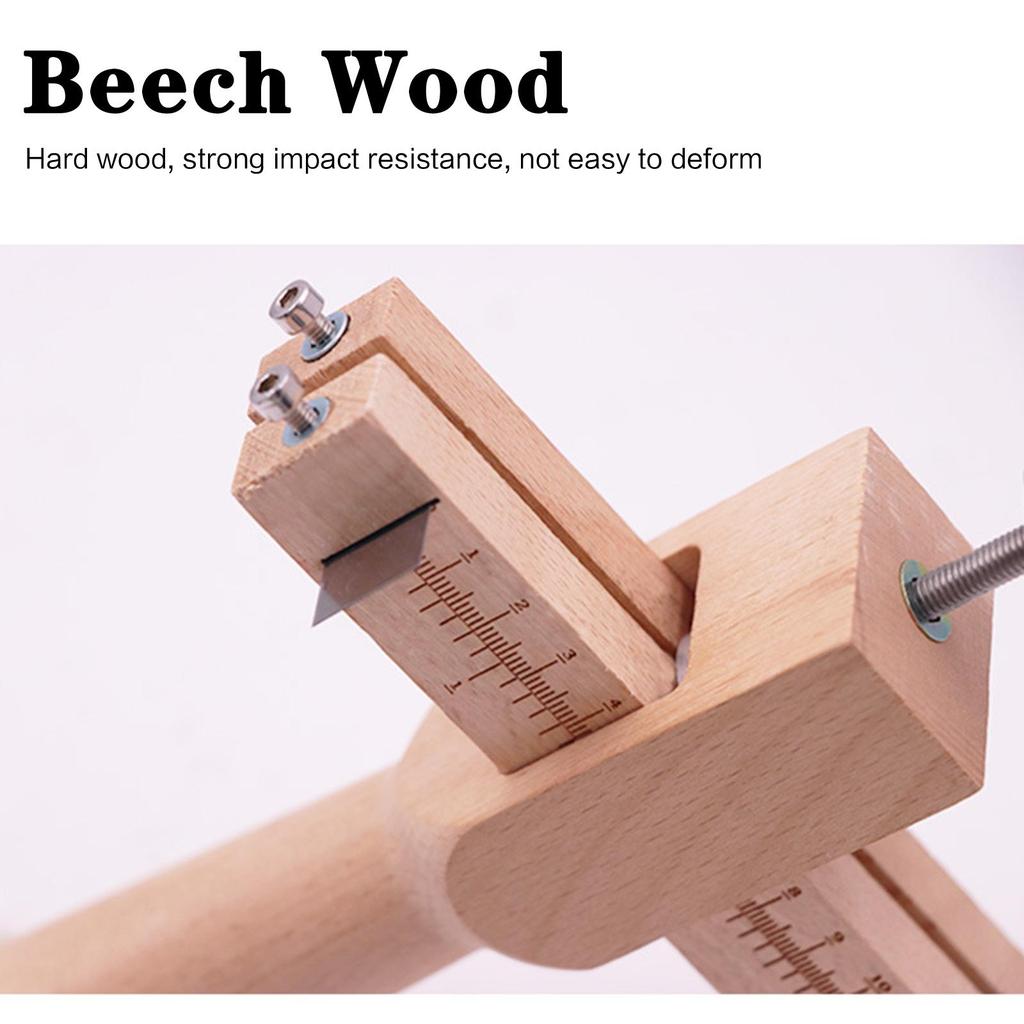 Manico Per Utensile Da Taglio Antiscivolo – 5 Lame Di Ricambio In Acciaio, Impugnatura Ergonomica In Legno Di Palissandro, Per Legno E Giardino