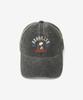 VTWO Brooklyn Snoopy Pigment Washed Ball Cap (Charcoal)