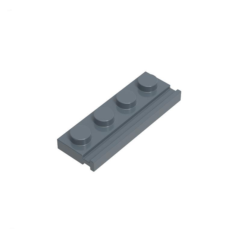 

Non-Toxic Moc 10Pcs 3W 1X4 Roove Building Blocks Kit Grooved Plate Castle House Part Bricks Idea Diy Particle Children Birthday Gifts