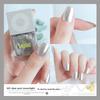 New Water-based Nail Polish, No-bake, Long-lasting, Fast-drying Peelable Nail Polish, Odorless, Transparent and White Nail Polish