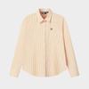 Women's Striped Woven Long Sleeve Shirt