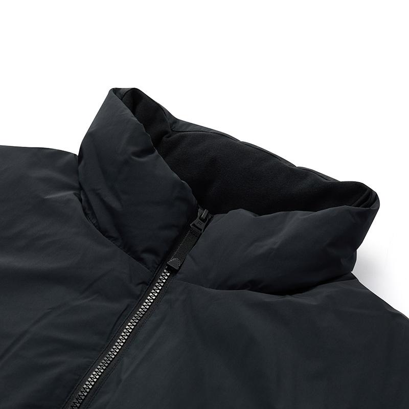 FILA Fusioneer Versatile Zipper Stand Collar Warm Down Jacket Men outerwear Black T11M445906FBK