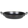 Custom-made Yamada Kogyosho Iron Hammered Paella Pan, Slightly Deep, 26cm [Pre-heated, 1.6mm Thick, Made in Japan]