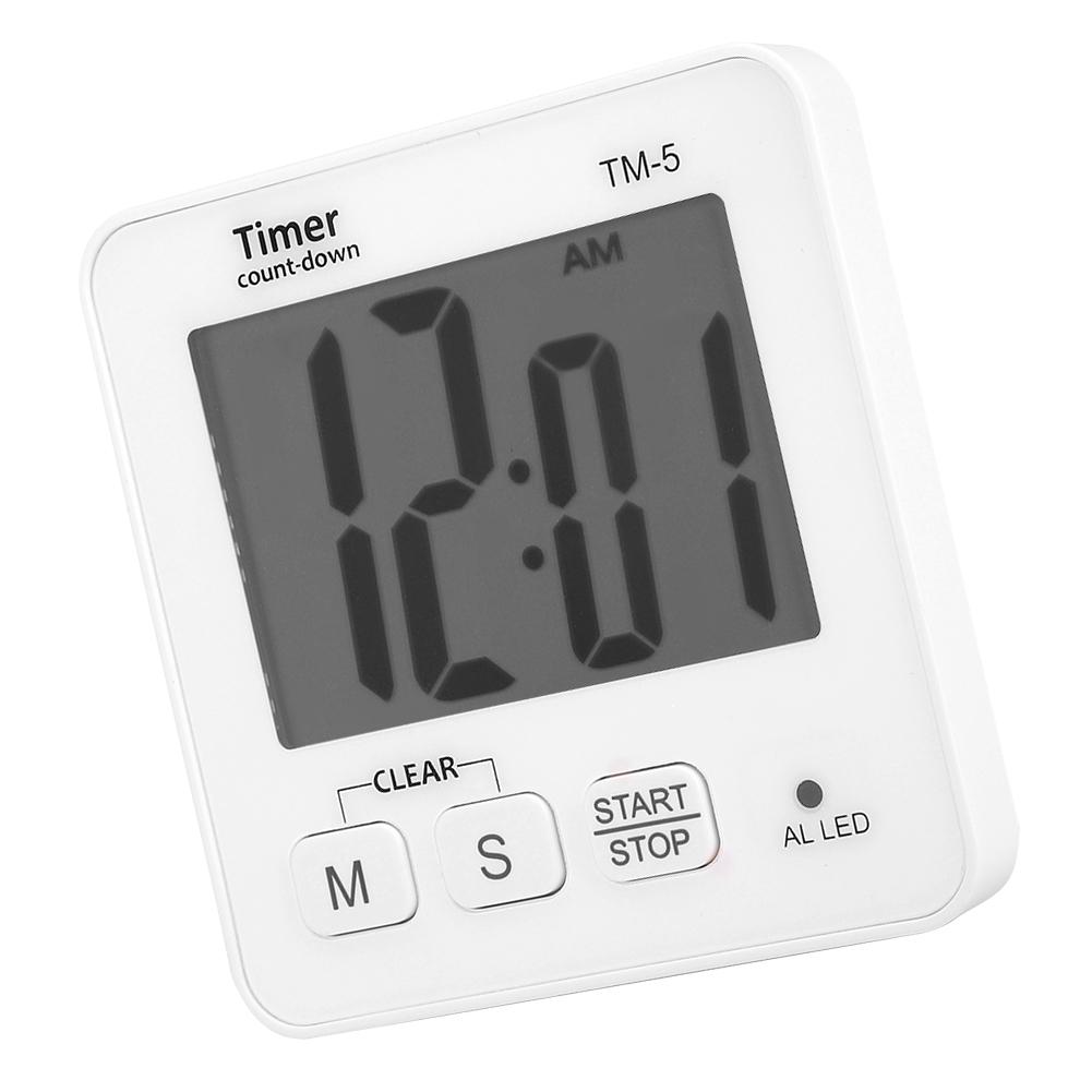 Portable Digital Display Kitchen Cooking Timer Alarm Clock Countdown Timer