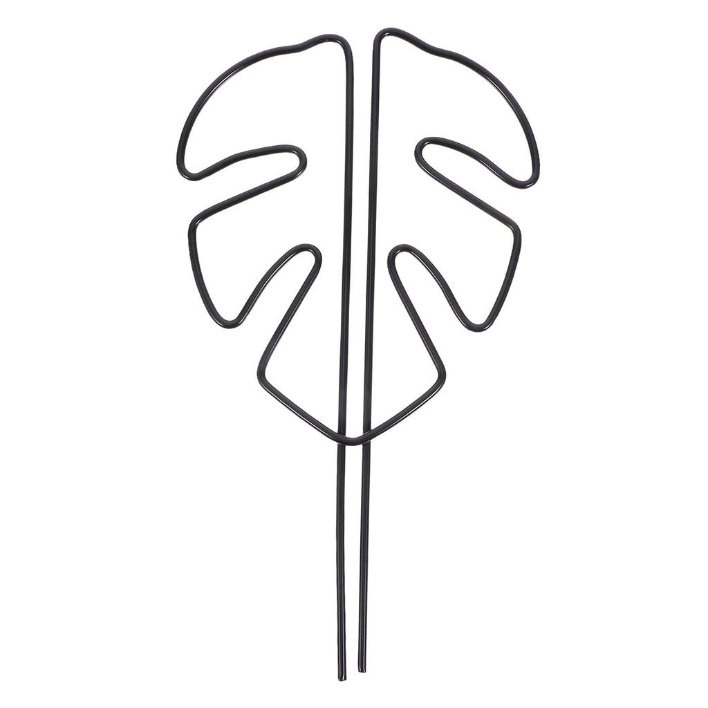Leaf Shaped Reusable Plant Support Stake for Monstera Plants Antitipping Lightweight Easy Install Aesthetic Functional Growth